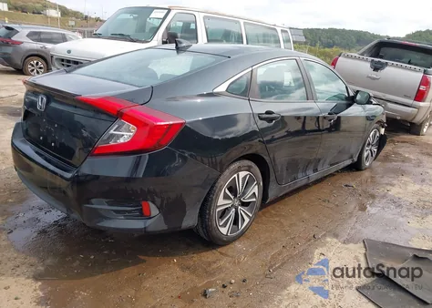 2016 Honda Civic Ex-T из США, поврежденный, VIN 2HGFC1F34GH654838